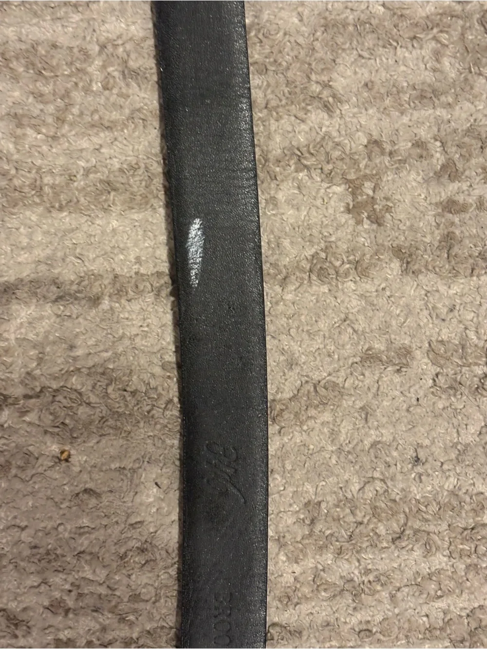 Brooks Brothers Black Leather Dress Belt